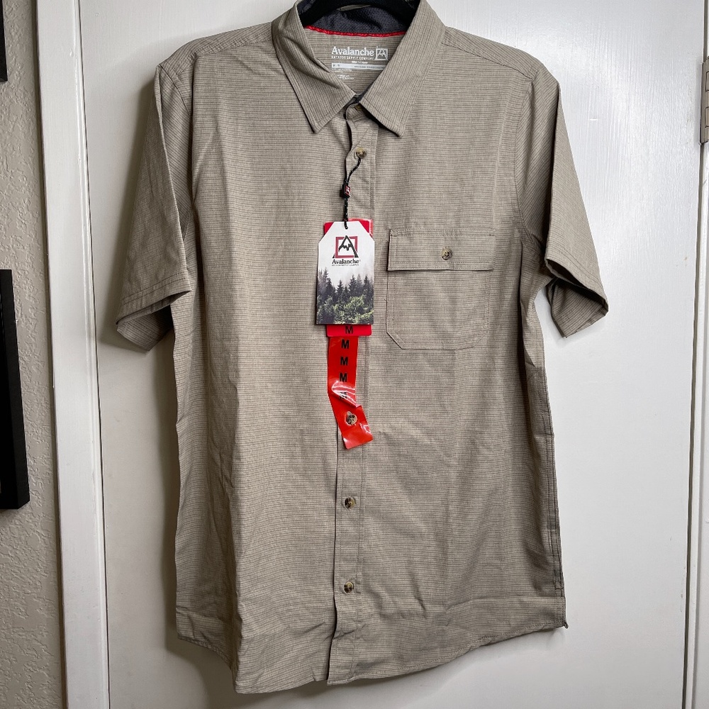 Avalanche Men's Performance Short Sleeve Shirt